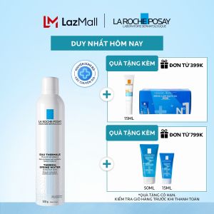 Nước xịt khoáng làm sạch và làm dịu cho da nhạy cảm La Roche-Posay Thermal Spring Water 300ml