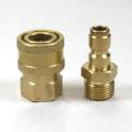3/8” Quick Connect Coupler Set (Brass). 
