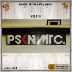 PSKNMTC Logo Emblem Akrilik Variasi Motor Keren