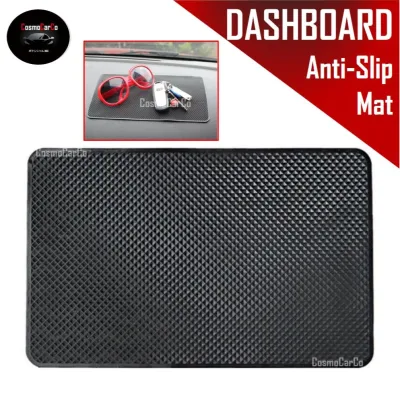 SG Seller Fast Delivery - Car Anti Slip Mat Dashboard Non Slip Pad Anti-Slip Mobile Phone Holder Sunglass Antislip For Honda Toyota Kia Hyundai Mercedes BMW etc - Black 1 Pc - Auto Accessories Automobile Automotive Accessory
