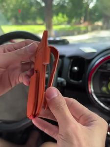 Car Sun Visor Organizer Multi-functional Car Glasses Clip Card Holder Leather Car Visor Storage Bag Car Accessories