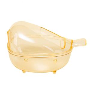 Elegant Hamster Bathtub Box Small Pet Animals Cage Accessories Small Animal Cage Sand Bath Supplies