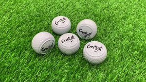 Portable Flat Golf Practice Ball Lightweight Golf Training Balls Two Layer Driving Range Balls Golf Ballen Balls