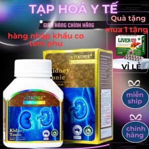 Viên uống Vitatree Kidney Tonic hỗ trợ bổ thận tăng cường chức năng thận (100 viên)