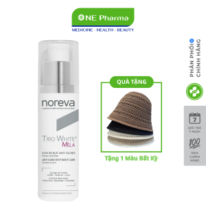 Kem Dưỡng Ban Đêm Noreva Trio White Mela Anti-Dark Spot Night Care Làm Sáng Da - 50ml