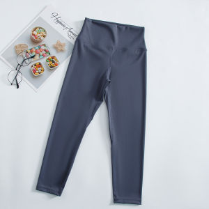 Autumn and Winter Girls Weight Loss Pants Children High Waist Yoga Pants Girls Elastic Outerwear Leggings Medium and Large Children Shark Pants