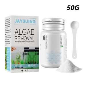 Algae Remover Akuarium Algaecide Kontrol Alga Air Tangki Ikan Penghilang Lumut 50G Alat Pembersih Ikan Persediaan Hewan Peliharaan Air Produk Hewan Peliharaan