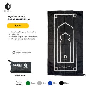 SAJADAH OUTDOOR BOGABOO - SAJADAH TRAVELLING - SEJADAH SOUVENIR UMROH - ALAT SHOLAT - SAJADAH PORTABLE - SAJADAH