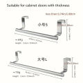 Towel Rack Over Door Towel Bar Hanging Holder Stainless Steel Bathroom Kitchen Cabinet Towel Rag Rack. 