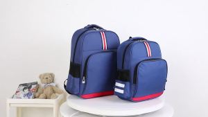 LJSuperman cartoon backpack DC superhero animated childrens satchel kindergarten schoolbag back to school kids bag