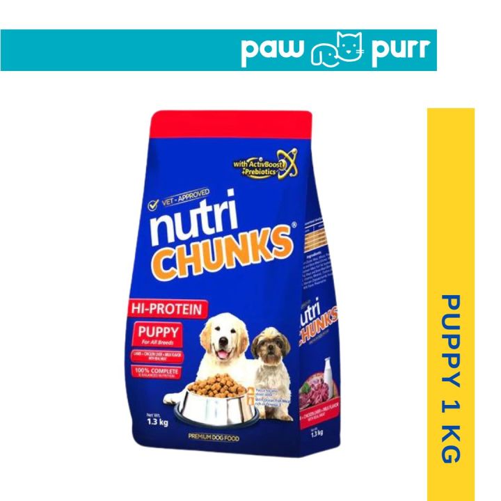 Nutri Chunks Dog Food - 10kg and Repacked 1kg | Lazada PH