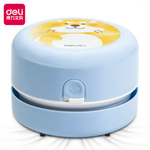 Mini desktop vacuum*Keep Desk Neat* Branded Deli Premium Quality * table keyboard vacuum* Handheld palm size*