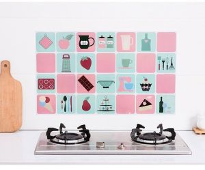 Stiker & Wallpaper Dapur Anti Air & Anti Minyak