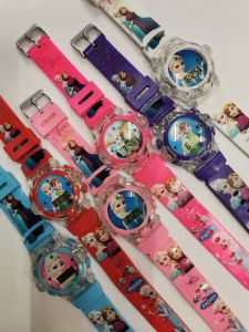 🌜Readystock 🌛 Kitty Jam Budak Music Light Cartoon Kid Watch