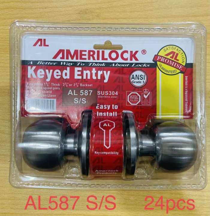 AMERILOCK DOOR KNOB LOCK | Lazada PH