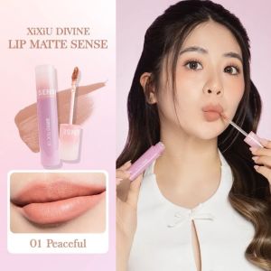 XI XIU DIVINE LIP MATTE SENSE | XIXIU LIPCREAM MATTE DIVINE LONG WEARING LIGHT PIGMENTED MATTE