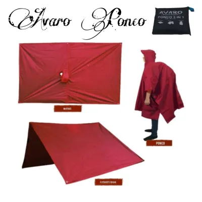 Jas Hujan Multifungsi Ponco 3 IN 1/ Raincoat Waterproff
