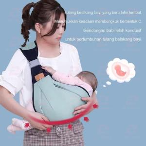 Gendongan Bayi 2in1 Multifungsi Baby Carrier 0-3Tahun
