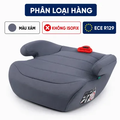 Ghế nâng ngồi ô tô trẻ em 3–12 tuổi EMA đệm nâng giúp bé ngồi đúng tư thế – an toàn – yên tâm khi tham gia giao thông