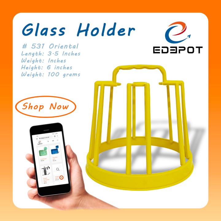 Edepot 531 Oriental Plastic Glass Holder COD Lazada PH