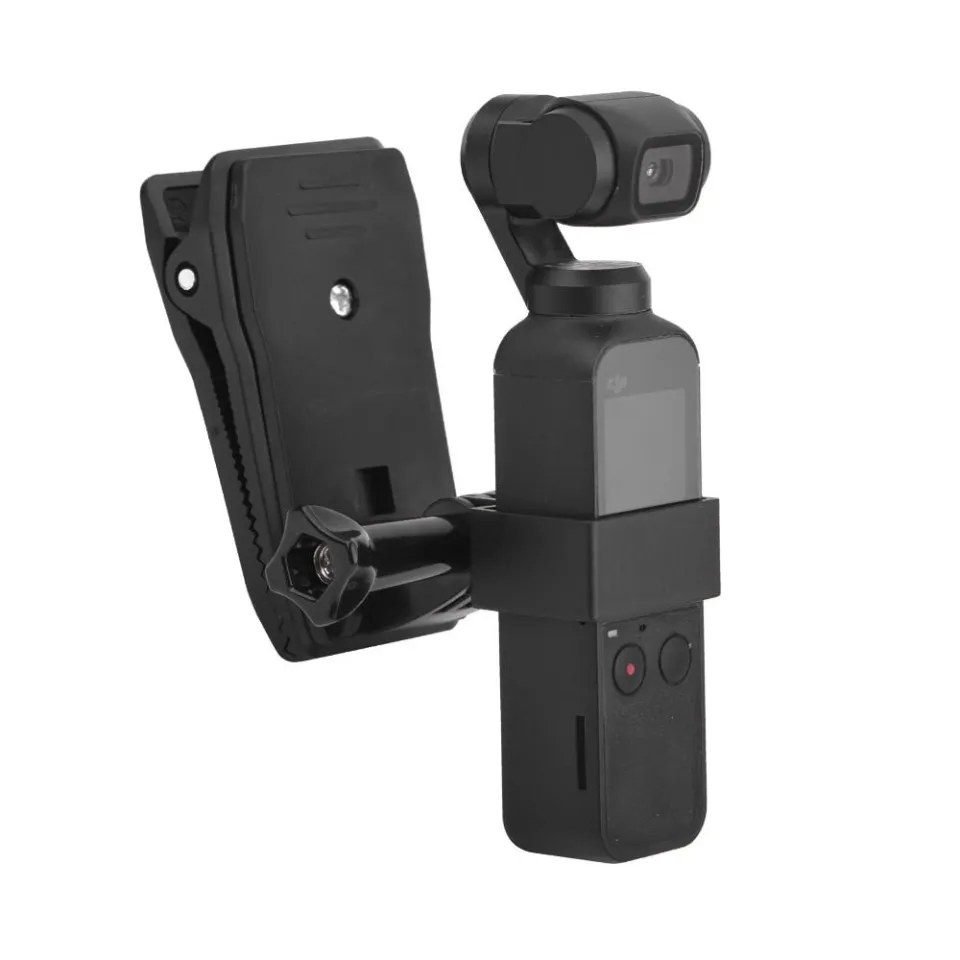 Backpack/Bag Clamp Clip for DJI Osmo Pocket Gimbal Fixed Adapter Mount for  DJI Osmo Action Camera Backpack Holder Accessories