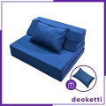 Deoketti 4-in-1 Foldable Mattress Free Plush Pillow. 