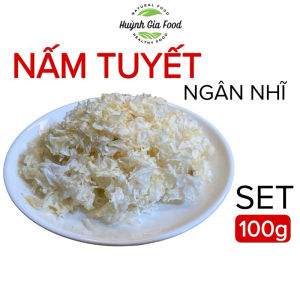 Nấm Tuyết Khô Thượng Hạng Ngân Nhĩ Trắng Đẹp Tự Nhiên