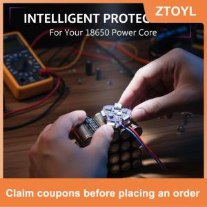 【ZTOYL】 Bms 3S 12.6V 20A Bảo vệ board loại C sạc mô-đun cho 18650 Li-ion Battery Pack DIY nâng cấp