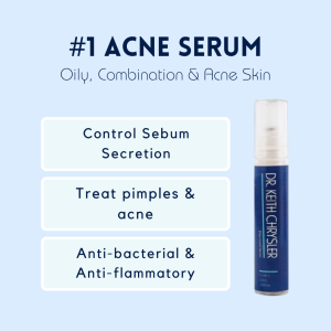 Dr. Keith Chrysler DermaClean Purify Sebo Serum 10ml - anti-bacterial oil control for oily and acneic skin