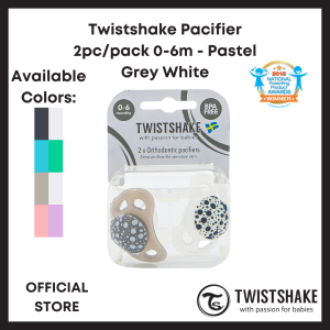 Twistshake Pacifier 2pc/pack 0-6m