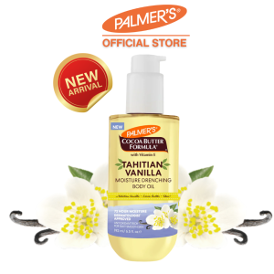 Palmers Tahitian Vanilla Moisture Drenching Body Oil 192ml (NEW!!)