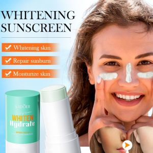 XUNXUAN Moisturizing Formula SADOER Sunscreen Stick Whitening Formula Anti UV Protection Moisturizing Sunscreen UV Defense Cream Texture Anti UV Cream Daily Sun Protection