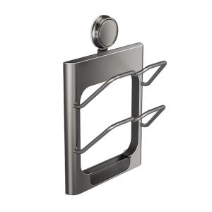 ตัวดูดติดผนังฝาหม้อชั้นกระถางอเนกประสงค์จุกดูดที่แขวนฝาปิดฝาหม้อสำหรับพ่อครัวในบ้านและผู้ที่ชื่นชอบครัว