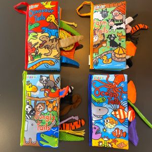 Soft Kid Books Animal Baby Toys Infant Kids Cloth Books Early Learning Education