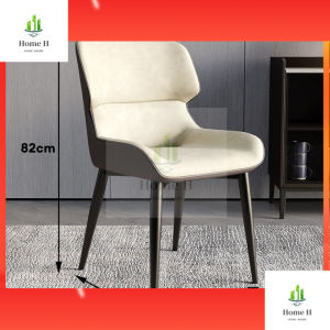 Solid Wood Upholstered Dining Chair with Backrest - Stylish Comfortable & Durable for Home Use