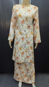 Baju Kurung Pahang TIARA Exclusive Chinese Silk #KP25102 BBStml