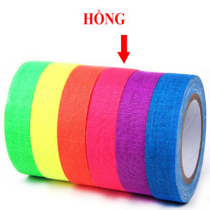 Băng keo UV huỳnh quang rộng 15mm dài 5m trang trí phòng sân khấu