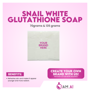 Snail White Glutathione Soap 70g