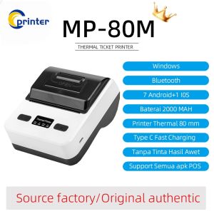 printer thermal bluetooth portabel mesin printer mini bluetooth hp PPOB POS Barcode Support Kertas Label Free 3 Roll Kertas