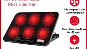 N99 Đế Giá Đỡ Quạt Tản NhiệtQuạt Tản Nhiệt LaptopĐế Nâng Tản Nhiệt Cho 133-17inch có 2 USB