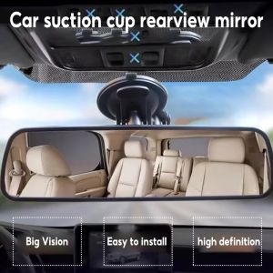 360 Multifunctional Car Mirror Car Rear Mirror Wide-angle Interior Rear View Mirror with Sucker Auto Convex Curve Car-styling