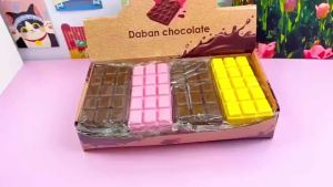 Realistic Chocolate Bar Squishy Squeeze Toy Paborito ng Bata Magandang Regalo para sa mga Bata