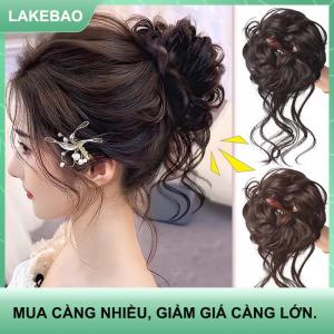 【LAKEBAO】 Tổng hợp xoăn Bun lộn xộn Claw chignon Clip đàn hồi tóc scrunchies hairpieces Donut updo tóc miếng đối với phụ nữ
