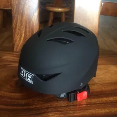 RXR OLMET66 - E Matte Motorcycle/Bike Nutshell Open Face Helmet