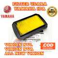 Filter udara Yamaha 1PA saringan udara vixion NVL Vixion NVA all new vixion 2017 - sekarang asli original yamaha. 