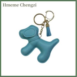 Hmeme Cartoon Puppy Bag Pendant Creative Car Keychain Pendant Big And Small Puppy Mobile Phone Case Patch Wristband Pendant