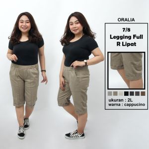 Celana  jumbo Legging full R lipat / baggy pant jumbo / celana pendek model