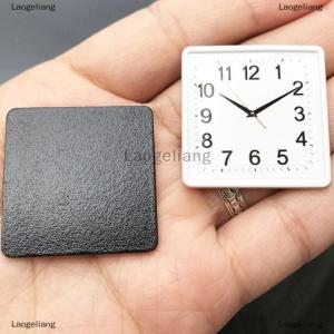 [COD] Laogeliang Quy mô 1:12 nhựa Dollhouse thu nhỏ Đồng hồ treo tường trang trí nội thất phụ kiện đồ chơi