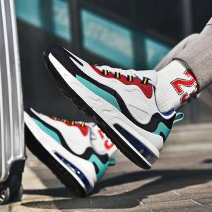 รองเท้าผ้าใบผู้ชายรุ่นใหม่ ระบายอากาศดี มีสินค้าพร้อมส่ง พื้นนุ่ม ใส่ได้ทุกสไตล์  วิ่งออกกำลังกายกลางแจ้ง หลายขนาด