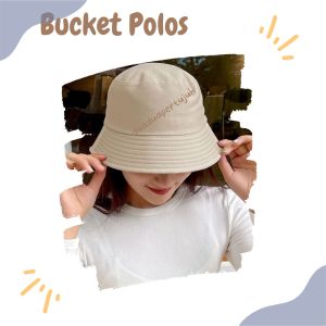 Duaduapertujuh Bucket Polos Bolak Balik Pria Dan Wanita Bucket Hat Polos Dewasa